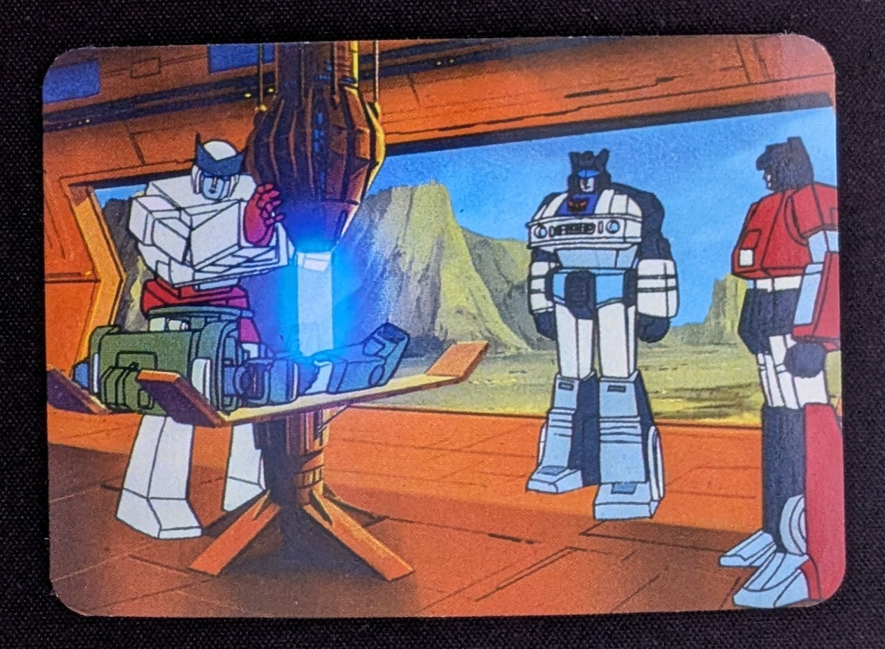 1985 HASBRO TRANSFORMERS SERIES 1 #71 AN AUTOBOT OPERATION MINT+ *$1 AUCTION*