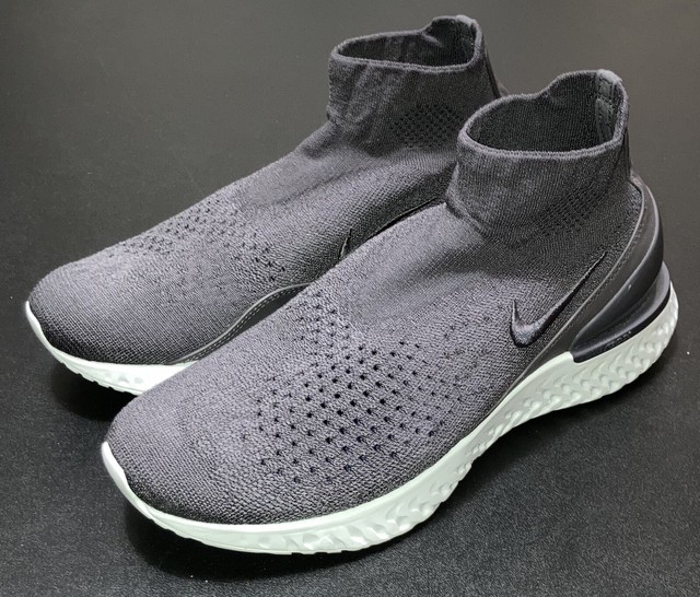 nike rise react flyknit black