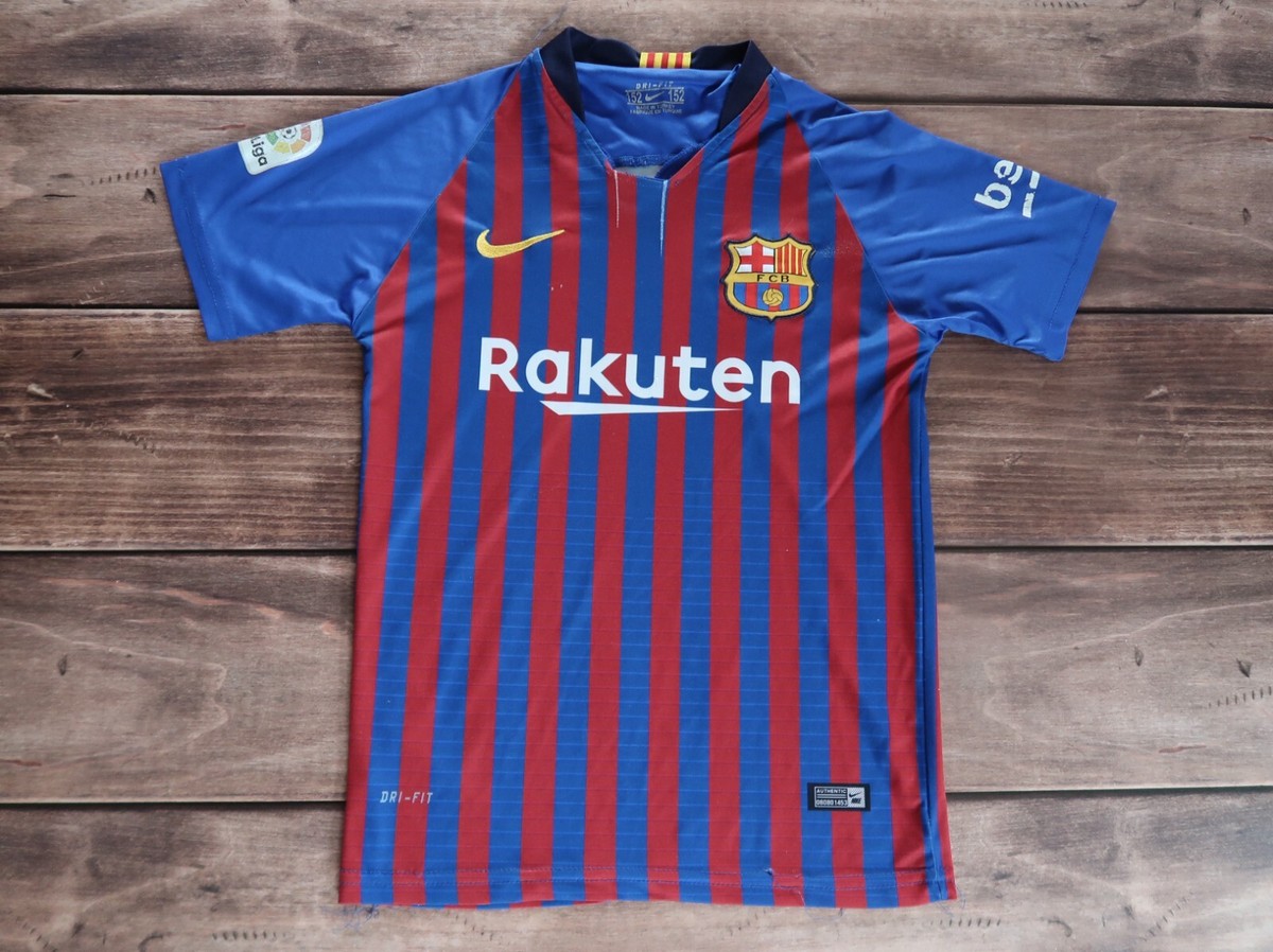 Nike Dri Fit Barcelona soccer jersey Messi #10 Home football Nike Dri Fit Barcelona soccer jersey Messi #10 Home football