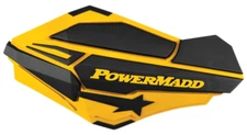 POWERMADD "SENTINEL" HANDGUARDS ATV UTV MX SNOWMOBILE SKI-DOO YELLOW/BLACK 34401