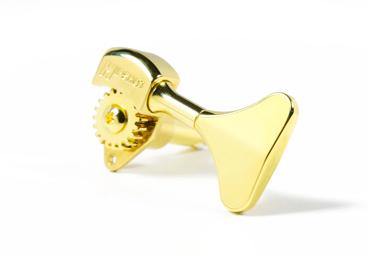 Hipshot Ultralite LIC Tuner HB6Y 3/8 Gold - Single Bass tuner | eBay