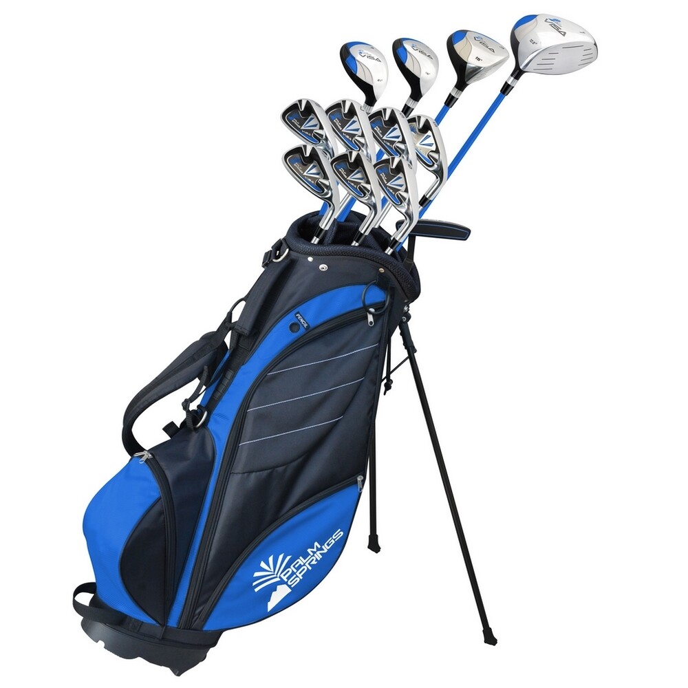 Visa V2 Mens Graphite/steel Club Set & Stand Bag