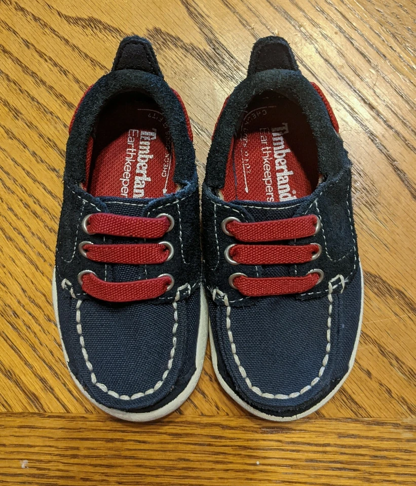 Timberland Earthkeepers Zapatos de Barco Niño Pequeño Talla 4 Usados Foto 4 de 4