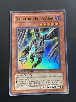 Darklord Edeh Arae (V.1 - Super Rare) - NM - SuperRare - YCSW-EN003 - English