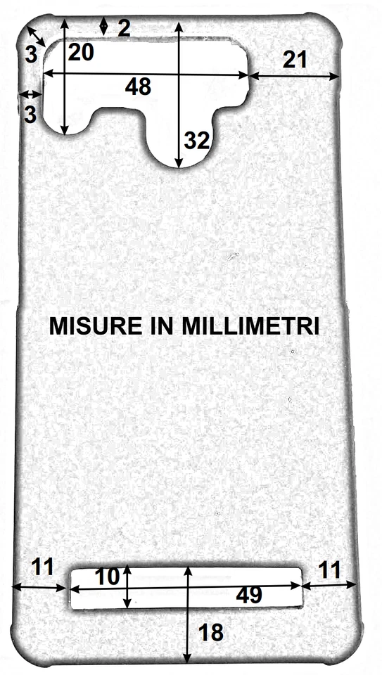 Cover GUSCIO soft case set BLU UNIVERSALE COMPATIBILE Per BRONDI 530 4G HD - Immagine 4 di 4