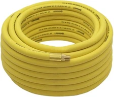 Yellow 3/8"x50' GoodYear/Continental Rubber Hose Air Tool Compressor Grease USA