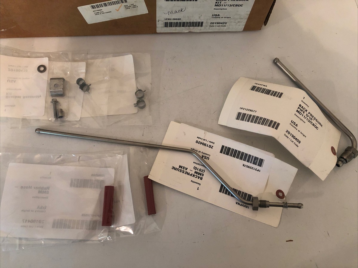 GENUINE MACK OEM BACK PRESSURE REPAIR KIT 85136660 NOS NEW | eBay