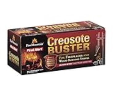 Pine Mountain First Alert Creosote Buster Fireplace and Chimney Cleaning Log