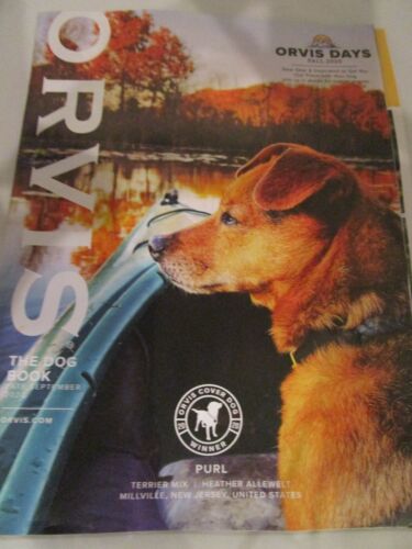 Orvis The Dog Book Late September 2020 Purl Terrier Mix 2020 Orvis Cover Dog New - Picture 1 of 2