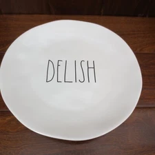 Rae Dunn Artisan Collection Delish Melamine 10" Plate