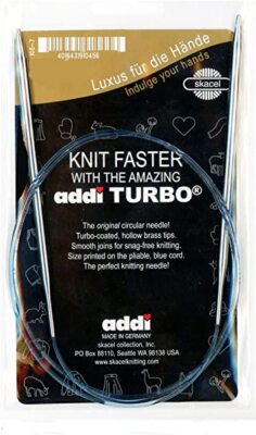 NEW Addi TURBO Circular Knitting Needles 60'' Cable You Pick the Size! US 4-10.5