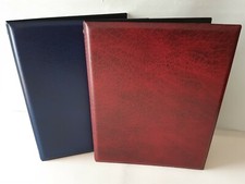 Dokumentenmappe Ringbuch auch personalisiert rot ,schwarz, blau