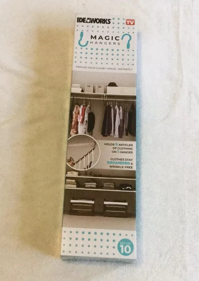 Ideaworks magic hangers clearance