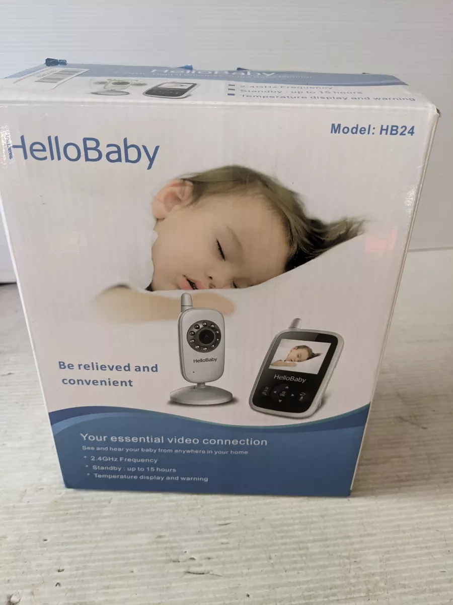 HelloBaby HB24 Babyphone avec caméra