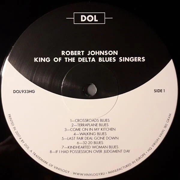 Robert Johnson - King Of The Delta Blues Singers - 2 x 180gram Vinyl LP *NEW* - Image 4 of 4