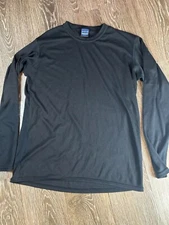 Patagonia Capilene Loose Long Sleeve Base Layer Top Adult Small Navy Outdoor