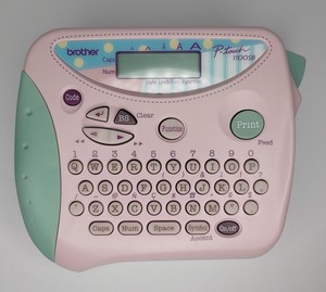 pink label maker