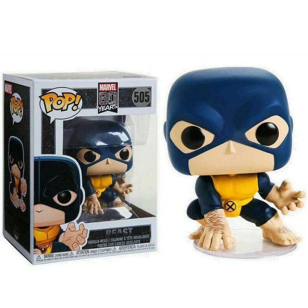 Funko Pop! Marvel 80 Years Beast #505 (Importación Usa) Acc Nuevo