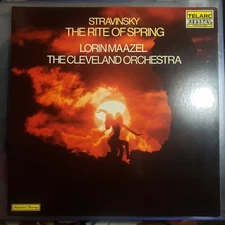Audiophile Telarc DG-10054 STRAVINSKY "RITE OF SPRING" LORIN MAAZEl