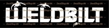 WeldBilt Boats -Outdoor Sports- Car/SUV/Truck Vinyl Die-Cut Peel N' Stick Decals