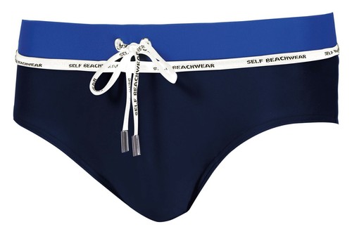 Sexy Herren Badehose Self Gr.S-L Schwarz oder Blau (Mod. L5) Neu - Bild 10 von 10