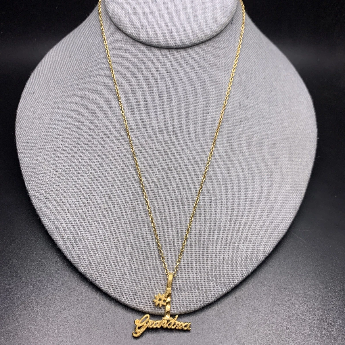 Grandma on sale pendant necklace