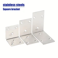 Stainless Steel Corner Brace Joint Angle Brackets Bent L Brackets Square bracket