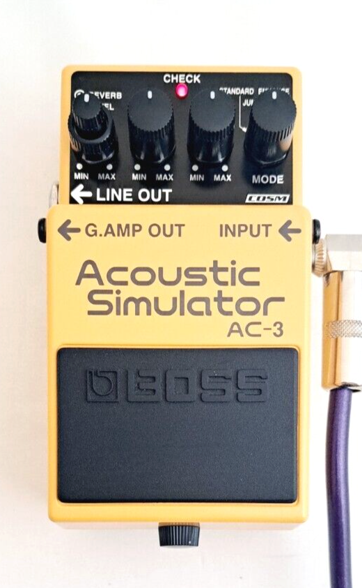 ギター BOSS Acoustic Simulator (AC-3) Amazon.com: Boss AC-3 Acoustic Simulator Pedal : Musical