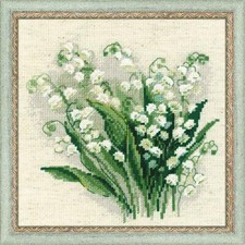 Riolis Cross Stitch Kit - Lily of the Valley, Flower 1497
