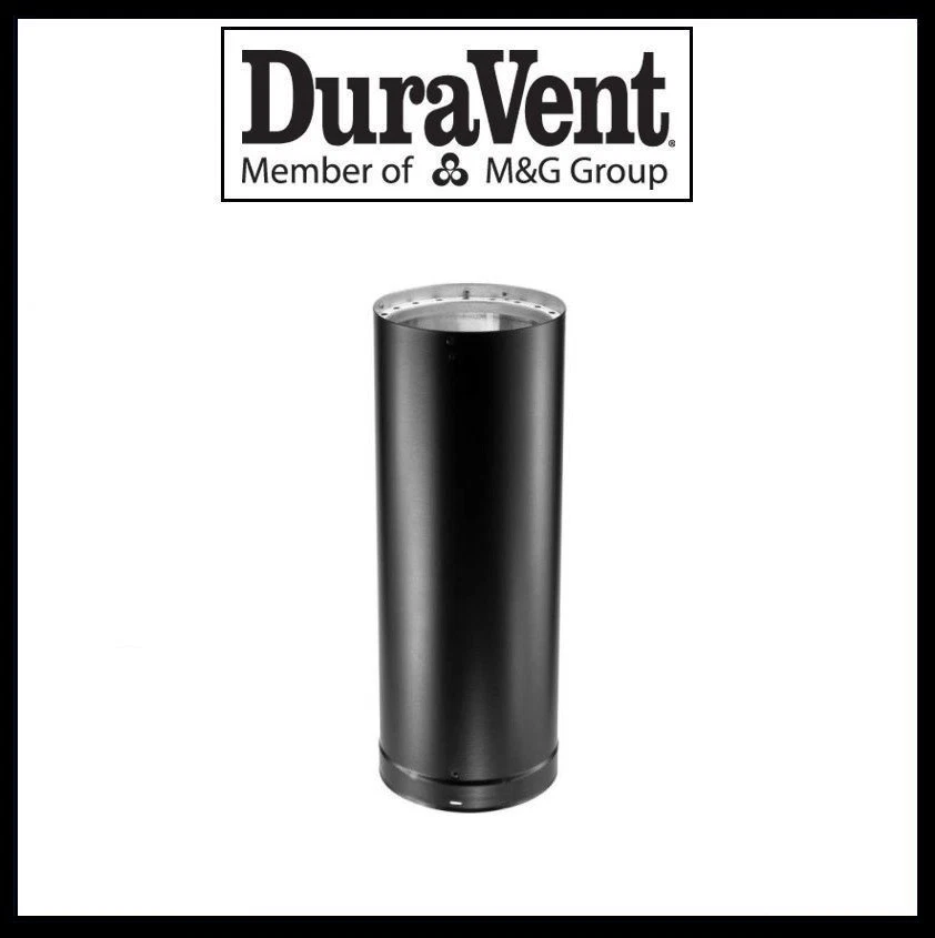 DURAVENT DVL DOUBLE WALL- 6 Wood Stove Pipe- 12 Pipe Length #6DVL-12  662492009338 | eBay