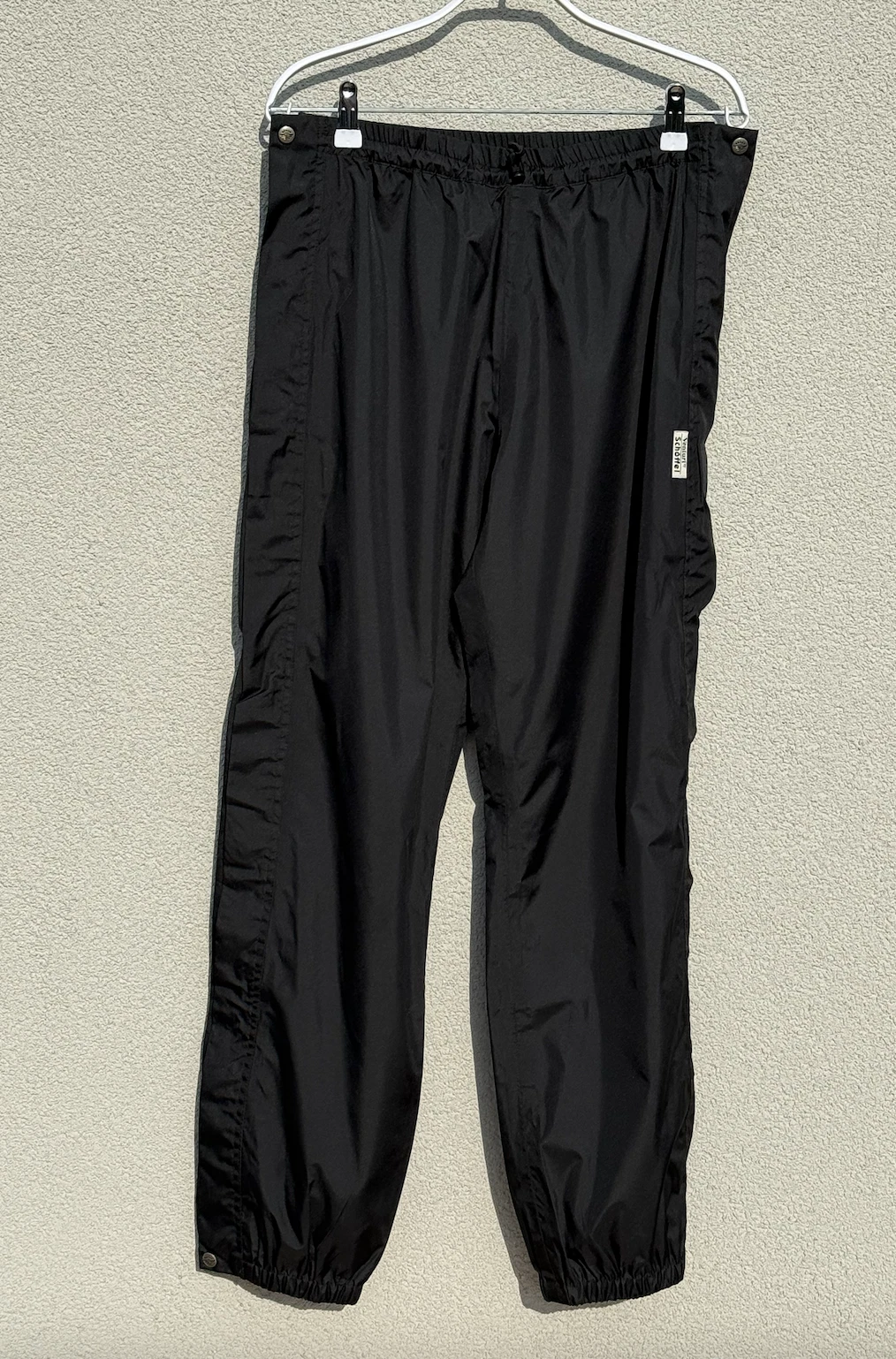 Venturi by Schoffel Outdoor Trousers Pants Mens Black Size S Waterproof