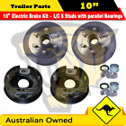 <!--F#f_0-->PAIR 10” ELECTRIC BRAKE KIT & 10” HUB DRUM L/C 6 STUD PARALLEL TRAILER<!--F/-->