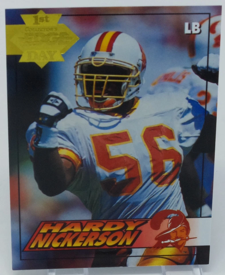 1994 Collector's Edge 1st Day Gold Hardy Nickerson #190 Tampa Bay Buccaneers - Image 3 of 4