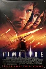 TIMELINE Original One Sheet Movie Poster - 2003 - PAUL WALKER