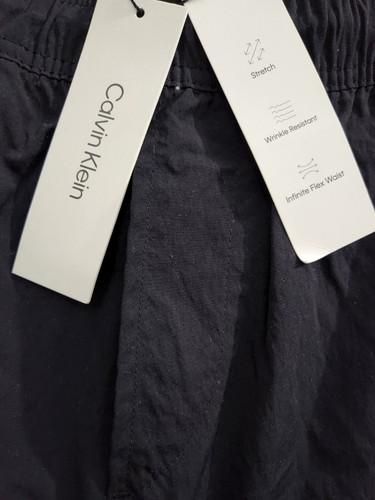 Calvin Klein Joggers Mens Size Small Black Move 365 Performance Collection Pants - Picture 5 of 11