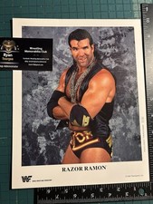 Razor Ramon Official License WWF promo photo 1993 P-150 WWE Wrestling Scott Hall