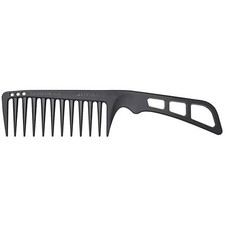 Olivia Garden CarbonLite Wide Tooth Handle Comb CL-6 ? Heat-Resistant Barber Com