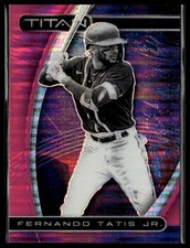 2021 Panini Chronicles #12 Fernando Tatis Jr. Titan Pink Pulsar