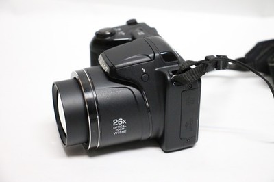 Nikon COOLPIX L320 16.1MP Digital Camera Black 26X Optical Zoom | eBay