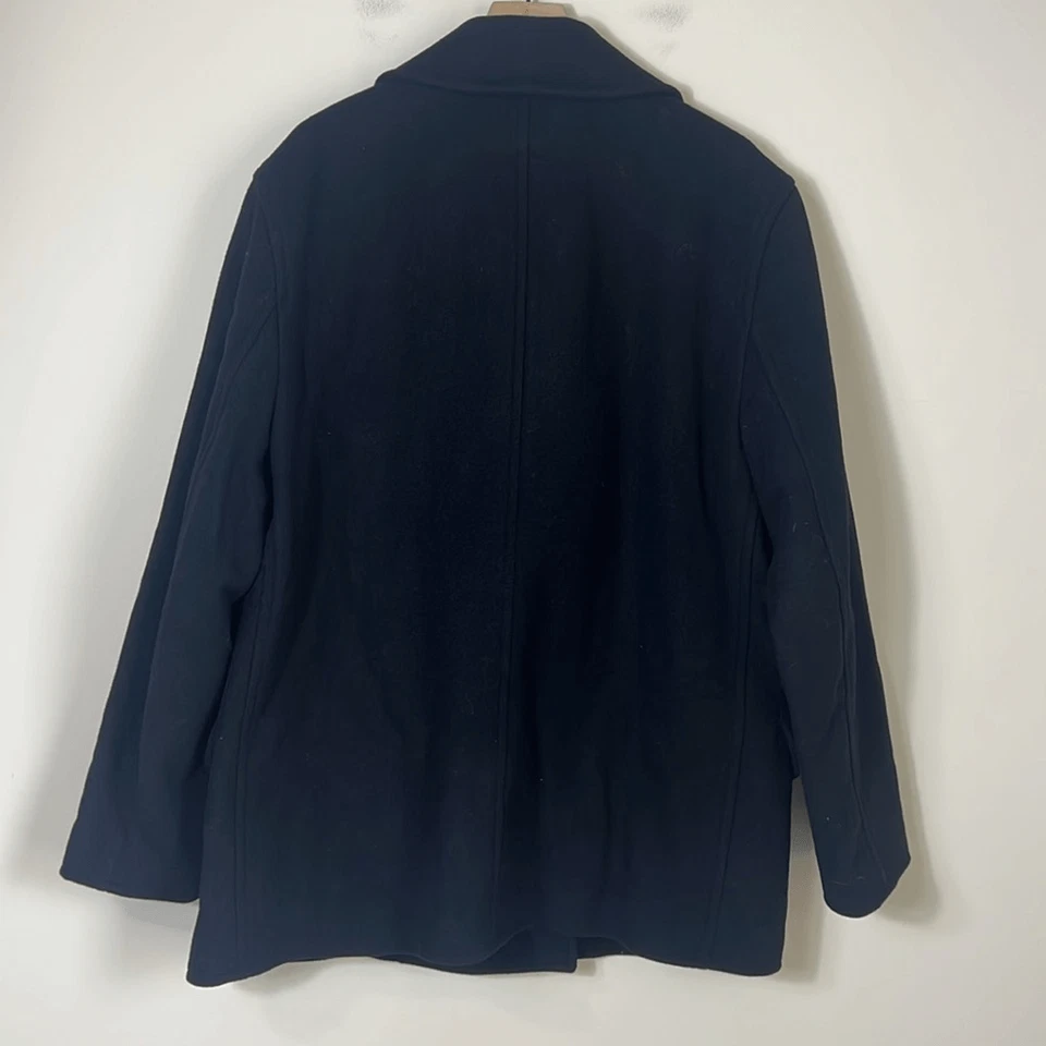 NWT J. Crew Men's Peacoat Wool Blend with PrimaLoft Black Size XL - Image 4 of 4