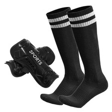 Soccer Shin Guards with Socks for Kids Youth, PP Shell  EVA Cushion Shin Pad...