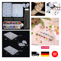 252Tlg Silikonformen Set DIY Schmuck Harz GießFormen Resin Form