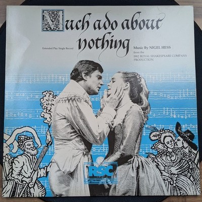 Nigel Hess - Much Ado About Nothing 1982 Royal Shakespeare Company Vinyl EP OST