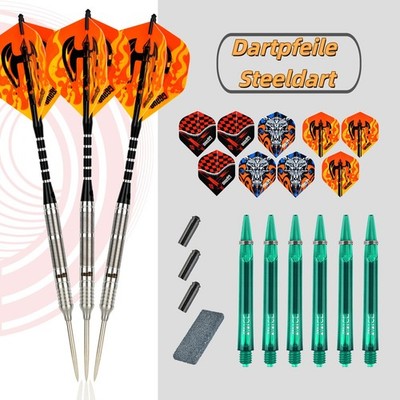 90% VHD DartpfeileSet Tungsten, Metallspitzen, Profi Präzision steeldart