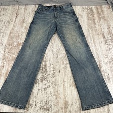 Wrangler Retro Boys Relaxed Bootcut Jeans Blue Light Wash Size 16 Regular