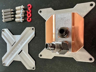 CPU Block Wasserkühlung Watercool Heatkiller V3 1366