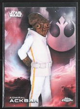 2025 Topps Chrome Star Wars Admiral Ackbar 1