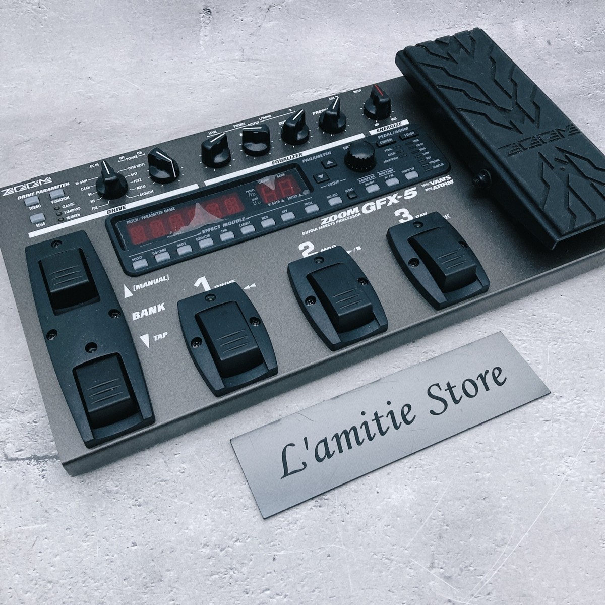 Zoom Gfx-5 マルチエフェクトプロセッサー ギタープリアンプペダル Zoom GFX-5 Multi-Effects Guitar Effect Pedal for sale online | eBay