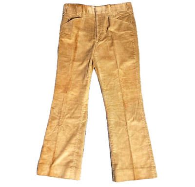 Circle S Pants Mens 34x30 Corduroy Flare Leg Western Cowboy Dress Ranch Made USA