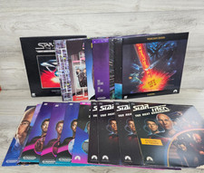  18 Star Trek  The Next Generation, Movies Laserdiscs Laserdisc Nice Clean Lot